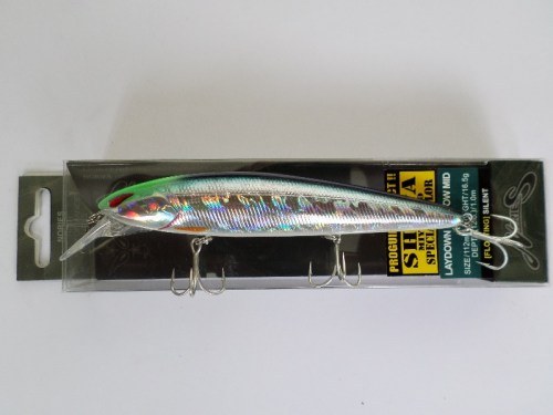 Воблер Nories Laydown Minnow MID 110SP BR-223H