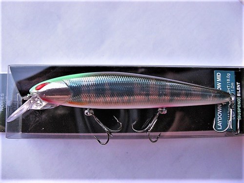 Воблер Nories Laydown Minnow MID 110SP BR-227